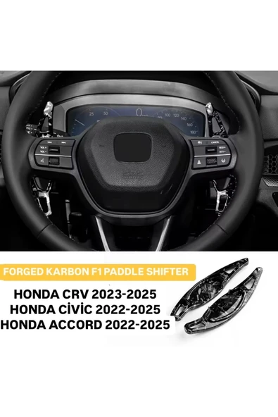 YıldızTuning Honda CRV Forged Karbon F1 Kulakçık Vites 2023-2025