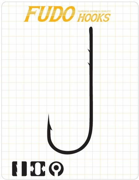 Nikel UzunFudo 6101 Worm SSB Black  Tırnaklı İğne - 2