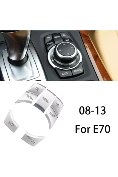 YıldızTuning BMW X5 E70 Joyistik Tuş Kaplaması Çerçeve 2010-2013