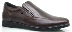 King Paolo A6361 SHOEFLEX KLİMALI BATTAL  - KAHVERENGİ - ERKEK AYAKKABI