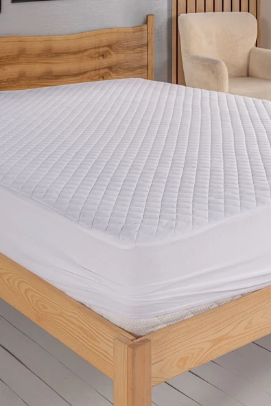 Kapitone Fitted Su Sıvı Geçirmez Yatak Koruyucu Alez - 2