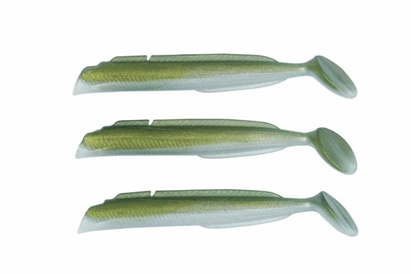 Fujin Salt Eel Body 10cm x3 Silikon Yem Gövde - 3