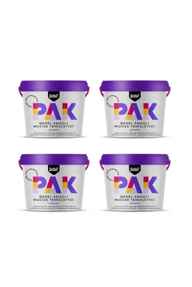 4 Adet Pak Genel Amaçlı Mucize Temizleyici Krem 4 X 500 Gr