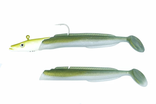 Fujin Salt Eel 10cm 12gr x2 Silikon Yem - 3