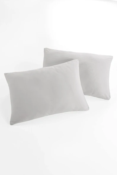 Örme %100 Pamuk Flaplı Yastık Kılıfı 50x70 cm - 4