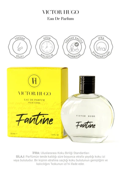 Fantine Edp Kadın Parfümü 100ml Meyveli, Çiçeksi Frenk Üzümü, Gül, İnci Çiçeği, Amber, Misk, Odunsu - 5