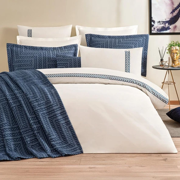 Özdilek Çift Kişilik Maze Nevresim Takımlı Yatak Örtüsü - 4