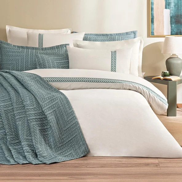 Özdilek Çift Kişilik Maze Nevresim Takımlı Yatak Örtüsü - 2