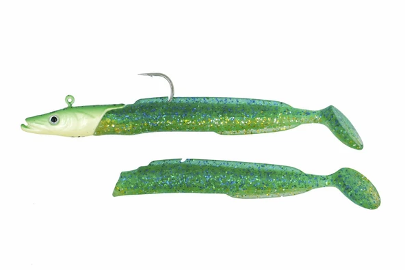 Fujin Salt Eel 13cm 22gr x2 Silikon Yem - 5