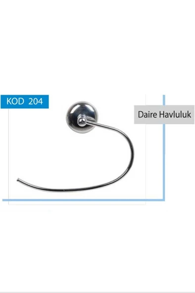 Daire Metal Havluluk     -TAÇ204