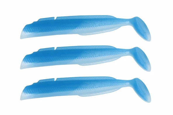 Fujin Salt Eel Body 13cm x3 Silikon Yem Gövde - 7