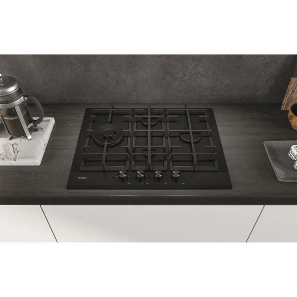 Haier HAVG5D4HB Wok Gözlü Siyah Ankastre Ocak - 5
