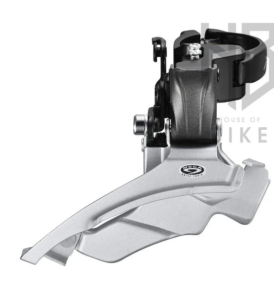 Shimano Ön Aktarıcı Üçlü Gri FD-M371 34.9mm Shımano Altus Orta Aktarıcı Mekanizma 3x9 Vites - 2