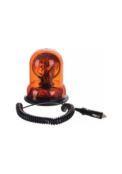 Tepe Lambası Mıknatıslı Römork Patpat Sarı - 2