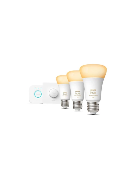Philips Hue WA 8719514291270 Butonlu 3'lü 11W E27 Akıllı LED Ampul Başlangıç Seti - 2
