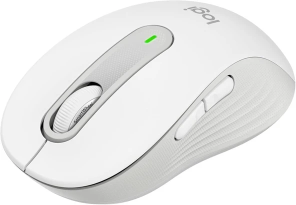 Logitech M650 Signature 910-006238 Beyaz Sessiz Büyük Boy Sağ El Optik Kablosuz Mouse Teşhir - 2