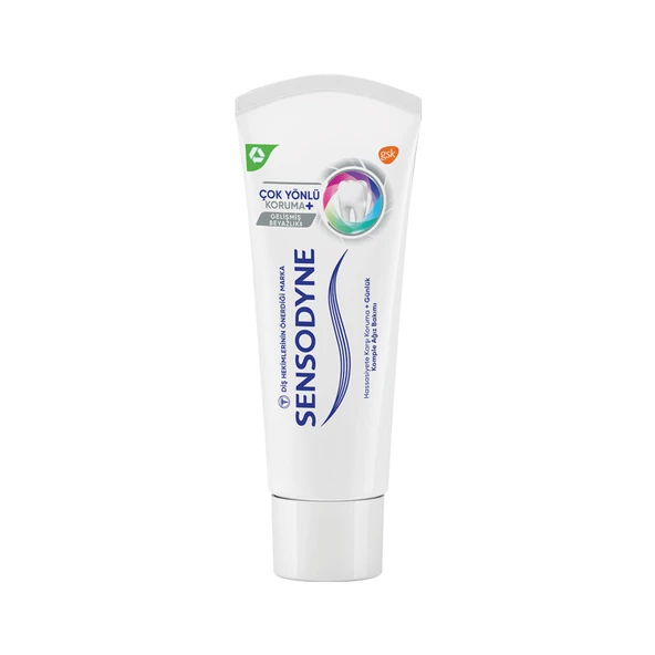 Sensodyne Çok Yönlü Koruma Gelişmiş Beyazlık Diş Macunu 75 ml