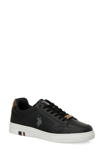 U.S.Polo Assn. NOAH Siyah Erkek Sneaker 43 - Resim 2