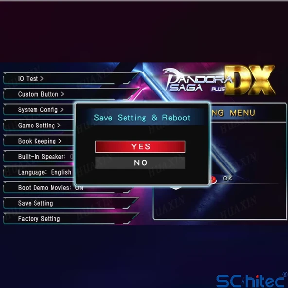 ScHitec 4K Fashion Arcade Station 3D 26800 Oyunlu TV Baglanan Pandora Atari Makinası - 5