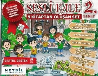 Netbil Yayıncılık Netbil 2. Sınıf Sesli Kale Eğitim Seti