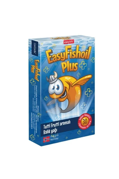 EASYFISHOİL PLUS OMEGA-3  30 TAB