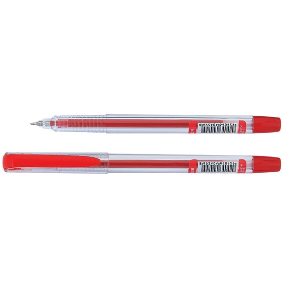 Pensan My King Gel 0.5 İğne Uç Kalem Metal Klips Kalem 6405  Kırmızı