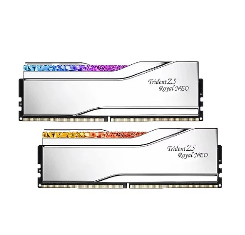 GSKILL TZ5 Royal Neo Silver RGB DDR5-8000Mhz CL38 32GB (2X16GB) DUAL (38-48-48-128) 1.40V AMD EXPO