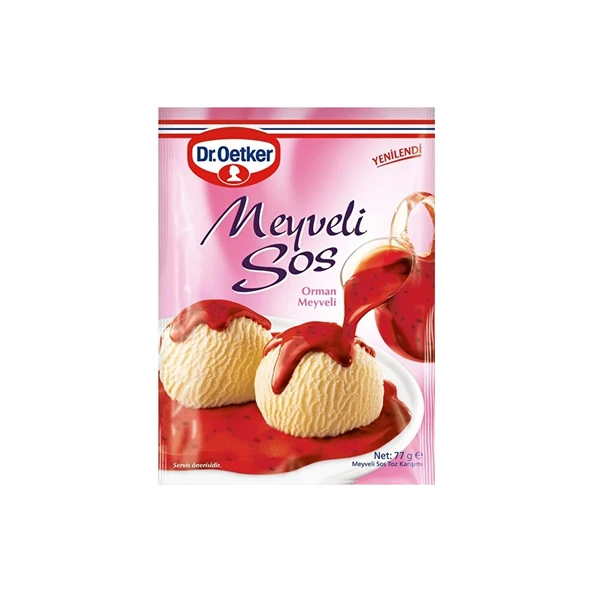 Dr. Oetker Meyveli Sos 77 gr x 6 Adet - 2