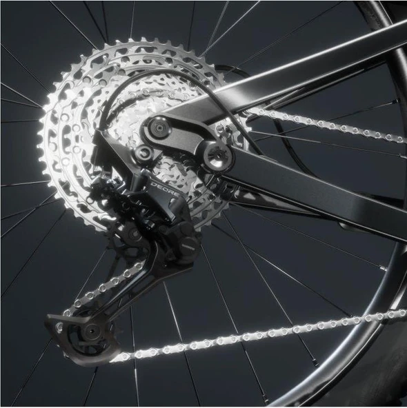 Shimano Deore RD-M6100 Arka Aktarıcı Shadow Plus 12V SGS +51 X Shımano Deore 12 Vites Arka Aktarıcı - 2