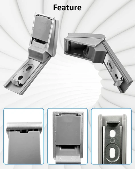 Buzdolabı Kapak Mandalı Tamir Kiti Liebherr Miele ile uyumlu - Resim 2