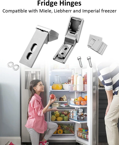 Buzdolabı Kapak Mandalı Tamir Kiti Liebherr Miele ile uyumlu - Resim 4