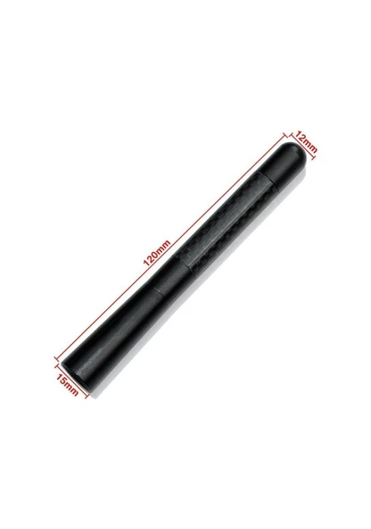Goodpag Oto Araç Anten Karbon Anten Çubuğu Spor Kısa - 6