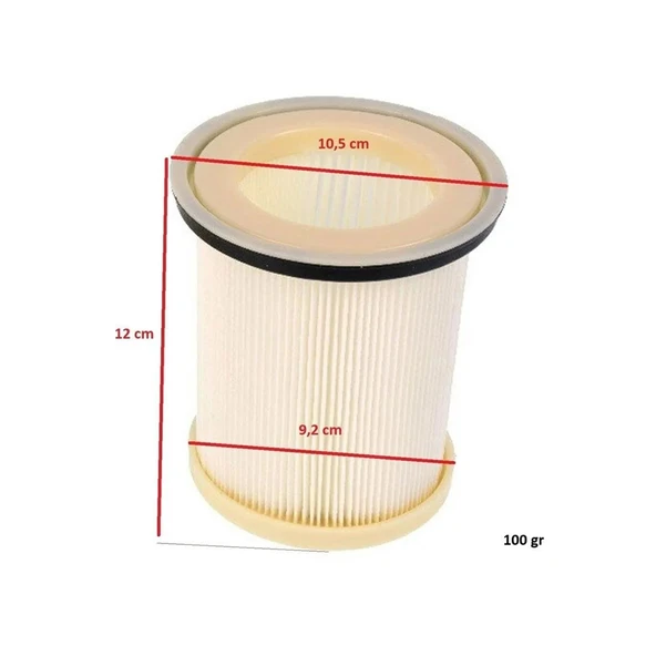 Elektirikli süpürge silindir Hepa filtresi Arnca Bora ile uyumlu - Resim 3