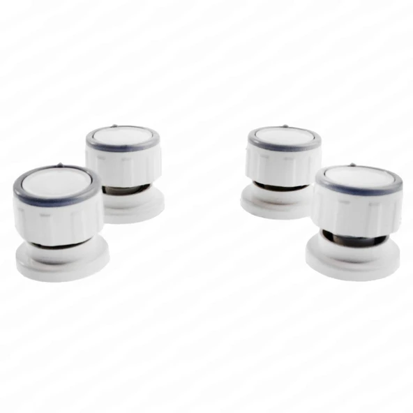 Ankastre Ocak Fırın Beyaz Düğme Seti ürün görseli 1