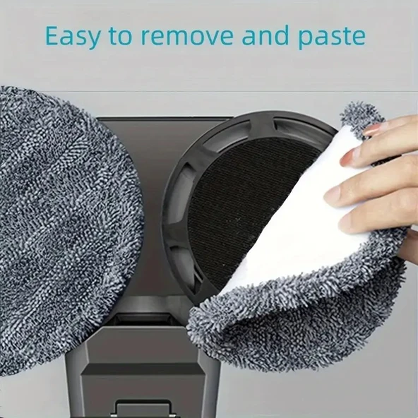 Vakum Mop Başlığı Yedek Ped DYS V7 V8 V10 V11 Modellerine Uyumlu 2-Adet - 4