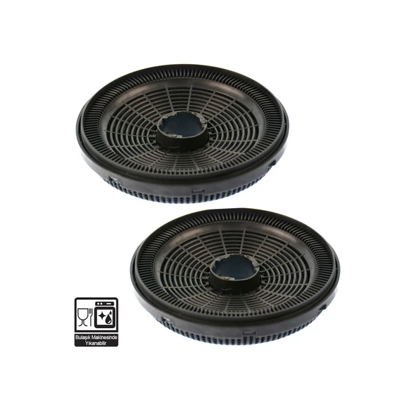 Karbon Filtre Seti ARÇL Silverline BSCH ile uyumlu Yıkanabilir - Resim 2