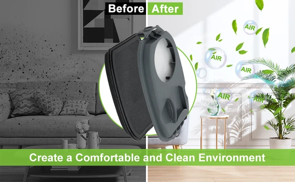 Philips XW9385 XW9383 XW9382 AquaTrio Islak ve Kuru 9000 Serisi Elektrikli Süpürge Filtresi HEPA Yedek Filtre - 3