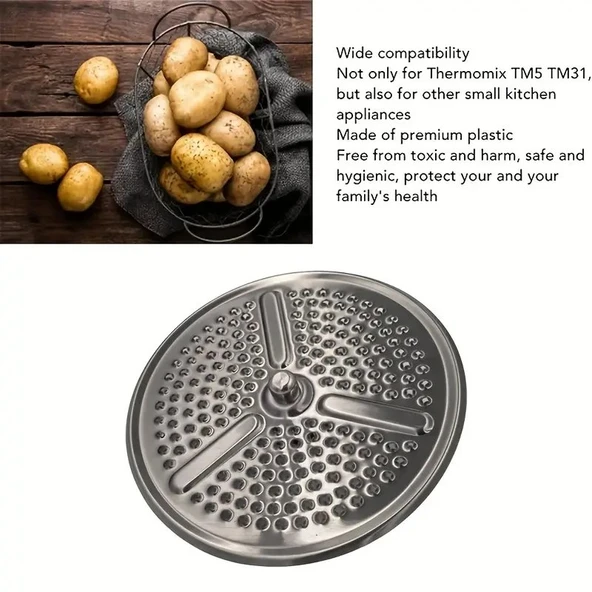 Akıllı mutfak ve yemek robotu TM5 TM6 için Paslanmaz Çelik Patates Soyucu - 5