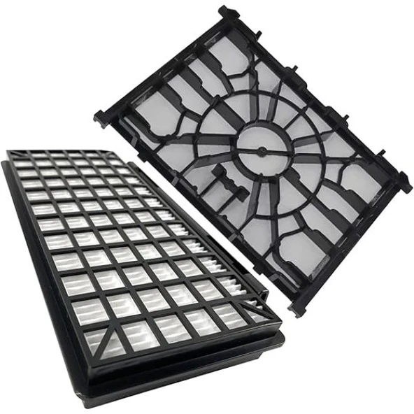 Elektrikli süpürge Hepa Filtre Seti BSCH BSGL5 SMNS VSQ8 Poşetli - 4