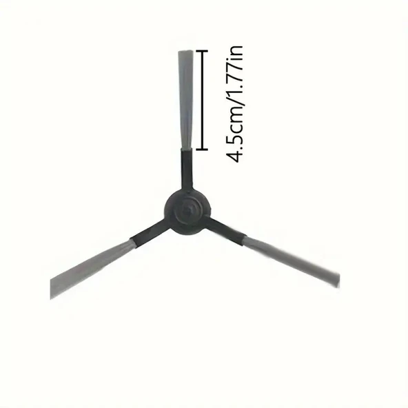 Xiaomi Mijia Mi Robot Vacuum Mop Pro STYTJ02YM Uyumlu Yan Köşe Fırçaları 2 adet - Resim 3