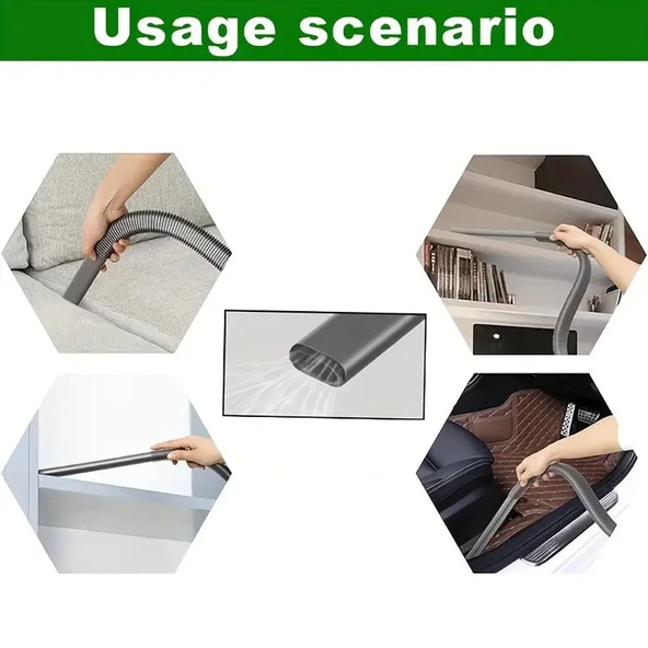 Süpürge Esnek Ara Temizleme Aracı DYS V15 V12 V11 V10 V8 V7 V6 ile Uyumlu - Resim 3