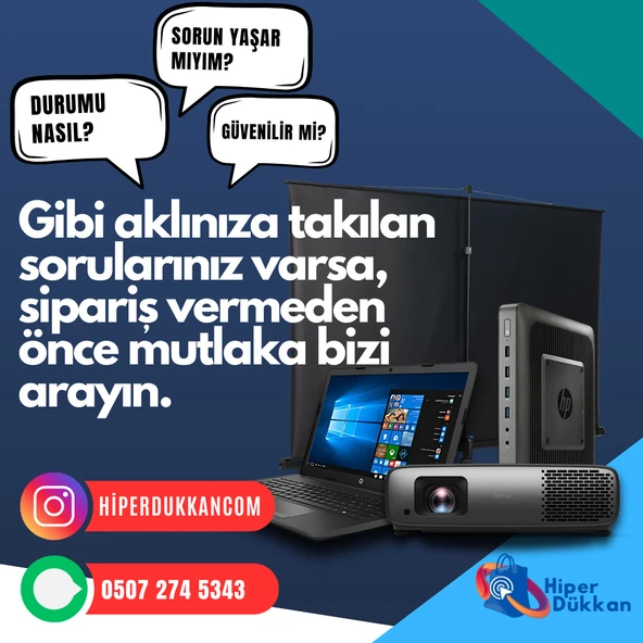 HP 22 inç Monitör & Hyper Box 4K Android TV Box Free IP (Klavye Mouse Hediye) - 4