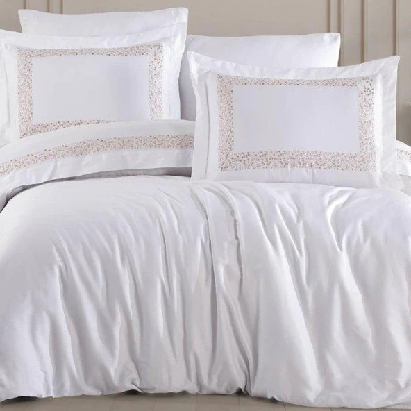 Özdilek Çift Kişilik Nakışlı Nevresim Takımı Seti Jasmin