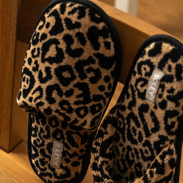 Soley | Panthera | %100 Pamuk Havlu Terlik - 4