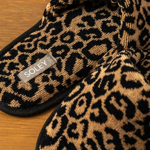 Soley | Panthera | %100 Pamuk Havlu Terlik - 3