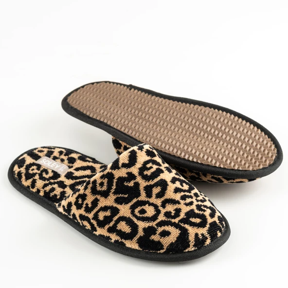 Soley | Panthera | %100 Pamuk Havlu Terlik