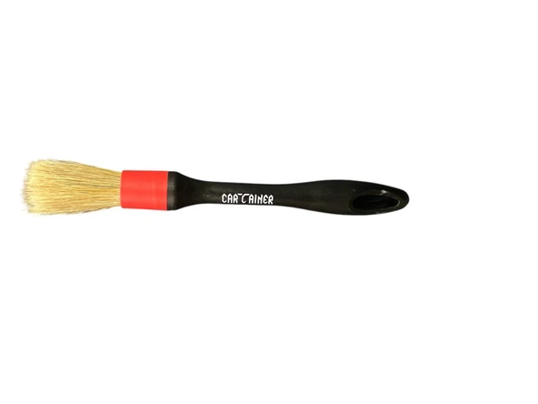 CAR CAINER DETAILING BRUSH FIRÇA KIRMIZI BANTLI