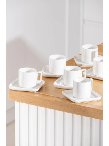 Acar Pure Royal 6 Kişilik Çay-Nescafe Fincanı Takımı SCT-05415