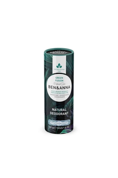 BEN & ANNA GREEN FUSİON NATURAL DEOSTİCK 40 GR