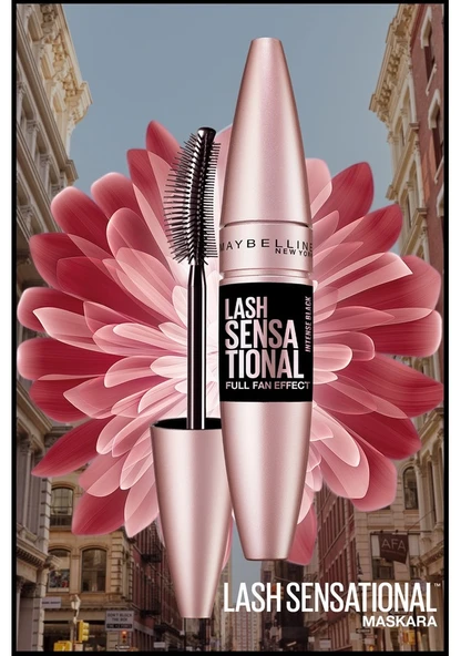 Maybelline New York Lash Sensational Yelpaze Etkili Intense Black - 7
